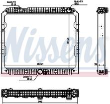 Nissens 627002 - RADIA MB V.I. ACTROS MP4 (7/11>) ANTOS (7/12>)