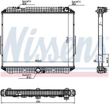 Nissens 6270020 - RADIADOR MERCEDES ACTROS MP4(11-)