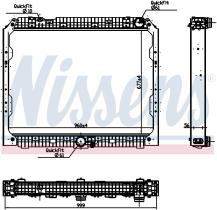 Nissens 627003 - RADIA MB ACTROS MP4 (11-) 677-960-56