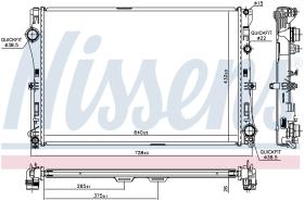 Nissens 627033 - RADIA MB CLASE C W205 (13>)  W213 (16>) GLC X253 (15>) AUT.