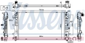 Nissens 627062 - RADIADOR MERCEDES SPRINTER W 906(06