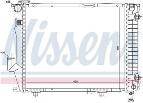 Nissens 62711 - RADIADOR MERCEDES E-CLASS W 124(84-