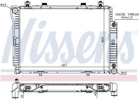 Nissens 62714A - RADIA MB W140 S 300/350TD (93>98)