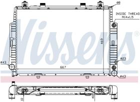 Nissens 62716A - RADIA MB W140 S 400/400/500/600 M/A (91>)