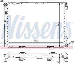 Nissens 62731A - RADIADOR MERCEDES 190 W 201(82-)2.2