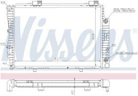 Nissens 62739A - RADIADOR MERCEDES C-CLASS W 202(93-