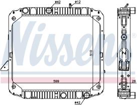 Nissens 62747 - RADIA MB V.I. LK 814/914/1114 (84>98) (510-620-34)