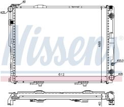 Nissens 62762A - RADIA MB W124 E 300D 24V M/A +AC (93>95)