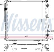 Nissens 62763A - RADIADOR MERCEDES E-CLASS W 124(84-