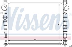 Nissens 62772 - RADIA MB W220 S CLASS W 220 430/500E (98>)