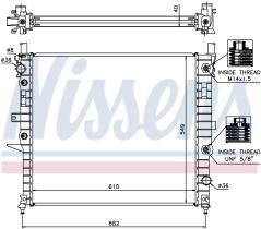 Nissens 62788A - RADIA MB W163 ML 230/320/350/400/500 AUT.(9-97>)