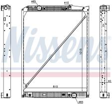 Nissens 62791A - RADIA MB V.I. ACTROS (04-97>) 1015*808*42