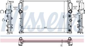 Nissens 62792A - RADIADOR MERCEDES E-CLASS W 211(02-