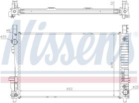 Nissens 62799A - RADIA MB W169 (9/04>) W245 CLASE B (3/05>) M/A