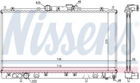 Nissens 62868A - RADIADOR MITSUBISHI GALANT VI(EA2-6