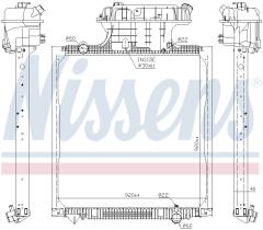 Nissens 62873 - RADIA MAN TGA 18.410/26.460 (00>) 920*938*42