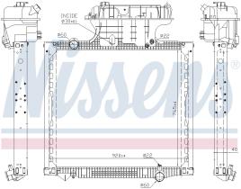 Nissens 628756 - RADIADOR MAN TG-S(07-)