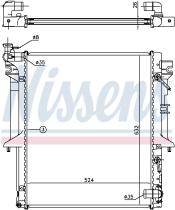 Nissens 62896 - RADIADOR MITSUBISHI L 200(KA.KB)(06