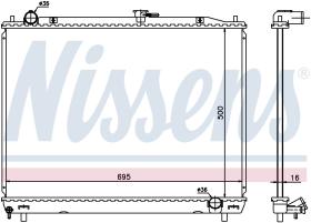 Nissens 628962 - RADIA MITSUBISHI MONTERO 3.5 V6 (97-) MAN