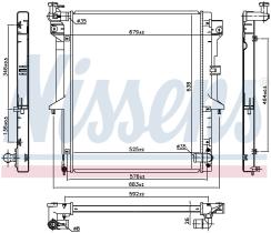 Nissens 628965 - RADIADOR MITSUBISHI L 200(KA.KB)(06