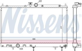 Nissens 628968 - RADIADOR MITSUBISHI LANCER(CJ.CP)(9