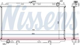 Nissens 62927A - RADIA NISSAN PRIMERA II P11 1.6/1.8/2.0I (96>)