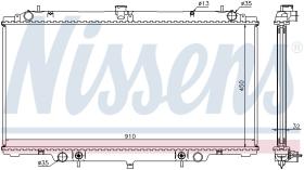 Nissens 62953A - RADIA NISSAN PATROL Y61 GR 2.8/3.0DI M/A (97>)