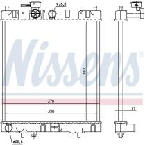 Nissens 62954 - RADIADOR NISSAN MICRA/MARCH(K11)(92