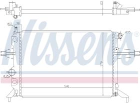 Nissens 63005A - RADIADOR VAUXHALL ASTRA G(98-)1.4 I