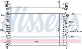 Nissens 63013A - RADIADOR VAUXHALL VECTRA B(95-)2.6