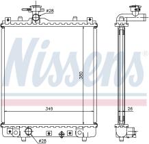 Nissens 63014A - RADIADOR SUBARU JUSTY III(G3X)(03-)