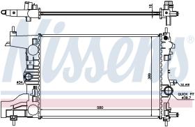 Nissens 630727 - RADIA ASTRA J 1.4/1.6 (09>) MAN.