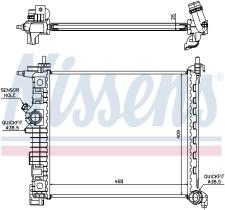 Nissens 630735 - RADIA OPEL MERIVA B 1.4I (10)