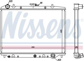 Nissens 630754 - OPEL FRONTERA B GASOLINA