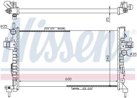 Nissens 63094 - RADIA OPEL CORSA C 1.3CDTI/1.7CDTI (6/03>) A/M