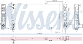 Nissens 63241 - RADIADOR VAUXHALL NOVA(82-)1.3 I