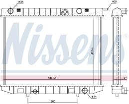 Nissens 63299 - RADIA OPEL FRONTERA A 2.5TDS (9/96>)