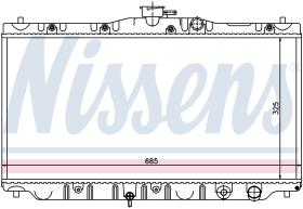 Nissens 63304 - RADIADOR HONDA PRELUDE III(BA)(86-)