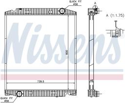 Nissens 63330A - RADIA IVECO STRALIS/EUROTRAKKER (02>) 800-748-42