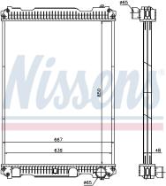 Nissens 633350 - RADIADOR IRISBUS AGORA(03-)245