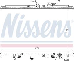 Nissens 63346 - RADIADOR HONDA SHUTTLE(RA)(94-)2.3