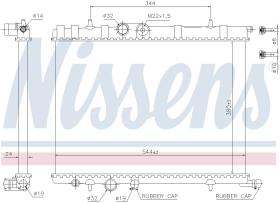 Nissens 63502 - RADIADOR CITROEN XSARA(N0.N1.N2)(97