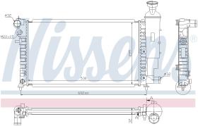 Nissens 63521A - RADIADOR PEUGEOT 106 (1A.1C)(91-)1.