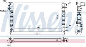 Nissens 63523 - RADIADOR PEUGEOT 106 (1A.1C)(91-)1.