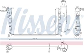 Nissens 63537A - RADIADOR PEUGEOT 106 (1A.1C)(91-)1.