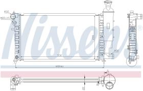 Nissens 63537A - RADIADOR PEUGEOT 106 (1A.1C)(91-)1.