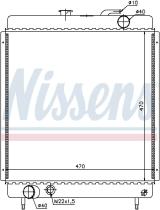 Nissens 63562 - RADIADOR PEUGEOT J7(70-)1.9 D