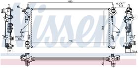 Nissens 63566 - RADIADOR CITROEN JUMPER(250)(06-)3.