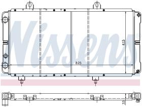 Nissens 635721 - RADIA FIAT DUCATO/CITROEN C25/PEUGEOT J5 1.9D/2.5D (81>)