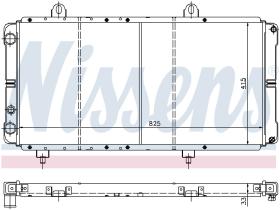 Nissens 635721 - RADIADOR TALBOT EXPRESS(81-)2.5 D